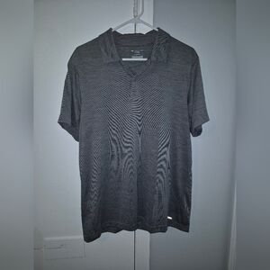 Tek Gear DryTek Men's Large Grey Polo Shirt